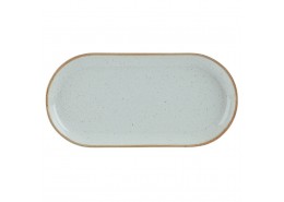Seasons Stone Narrow Oval Plate